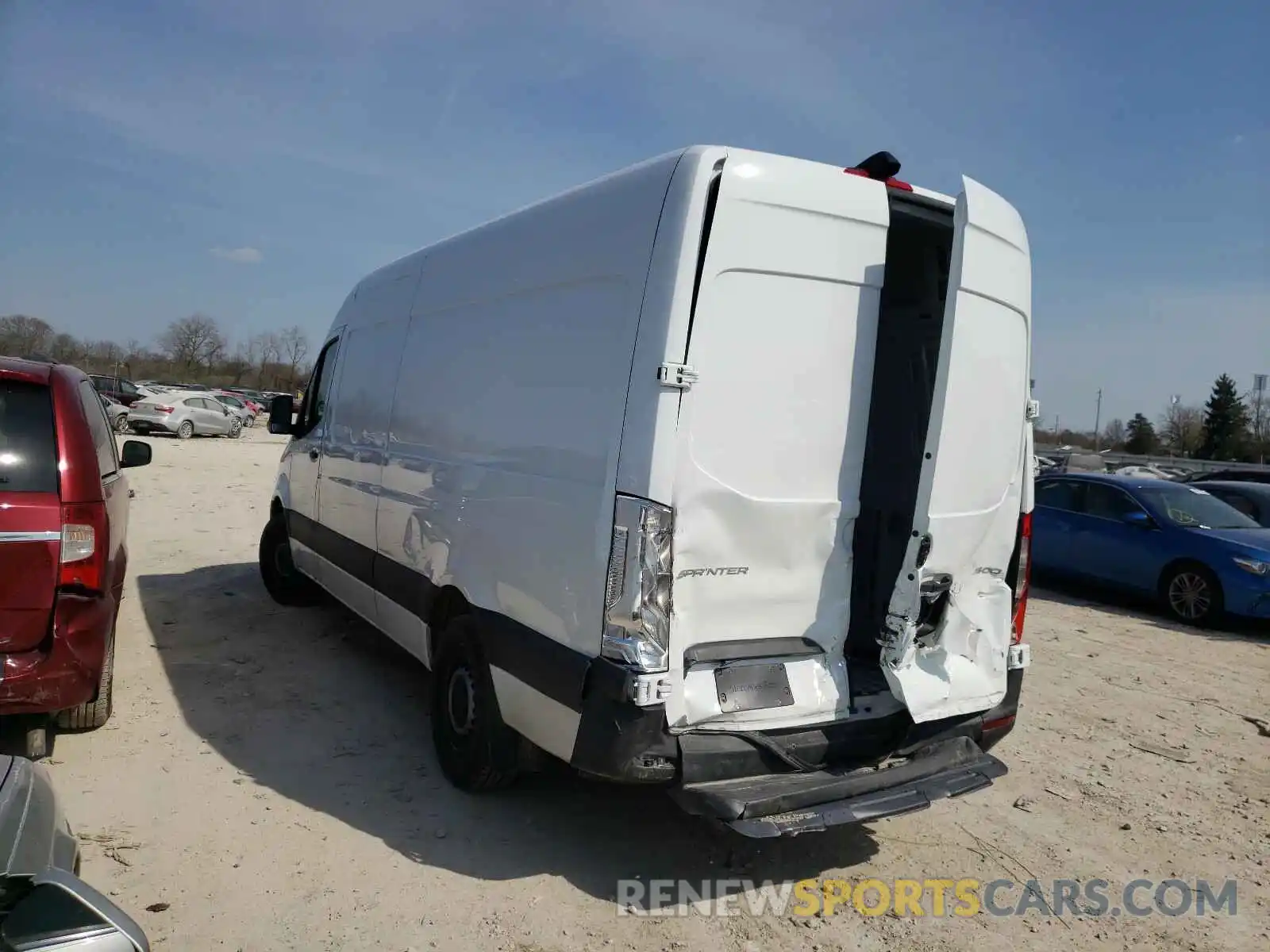 3 Photograph of a damaged car W1W4ECHY0LT036499 MERCEDES-BENZ SPRINTER 2020