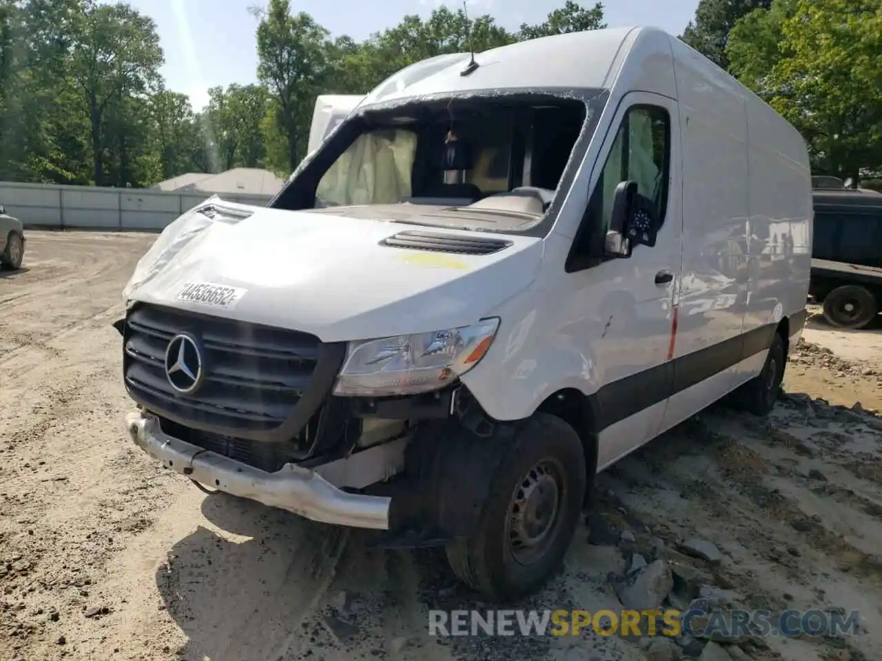 2 Photograph of a damaged car W1W4ECHY6LP313102 MERCEDES-BENZ SPRINTER 2020