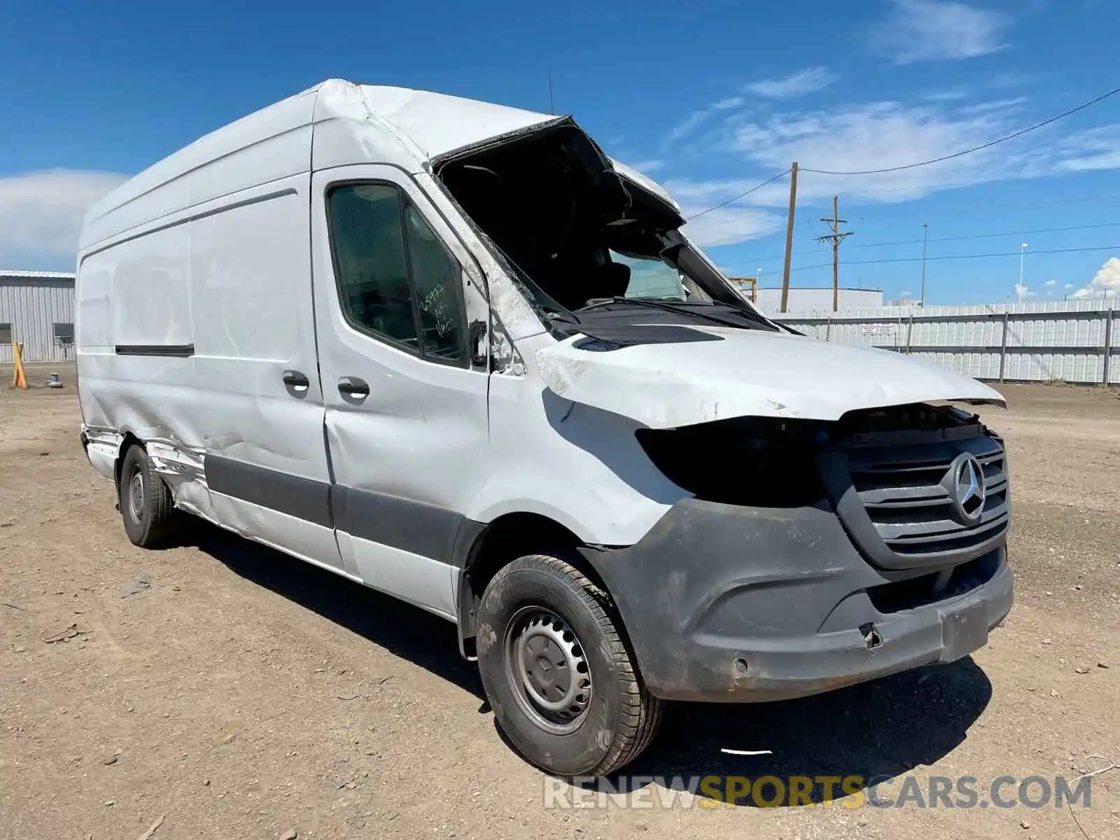 1 Photograph of a damaged car W1W4ECHY6LT025393 MERCEDES-BENZ SPRINTER 2020