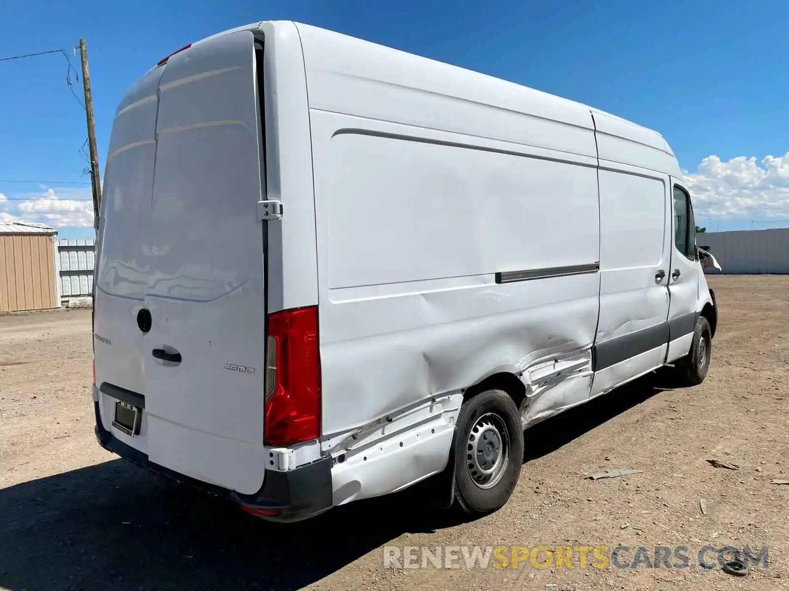 4 Фотография поврежденного автомобиля W1W4ECHY6LT025393 MERCEDES-BENZ SPRINTER 2020