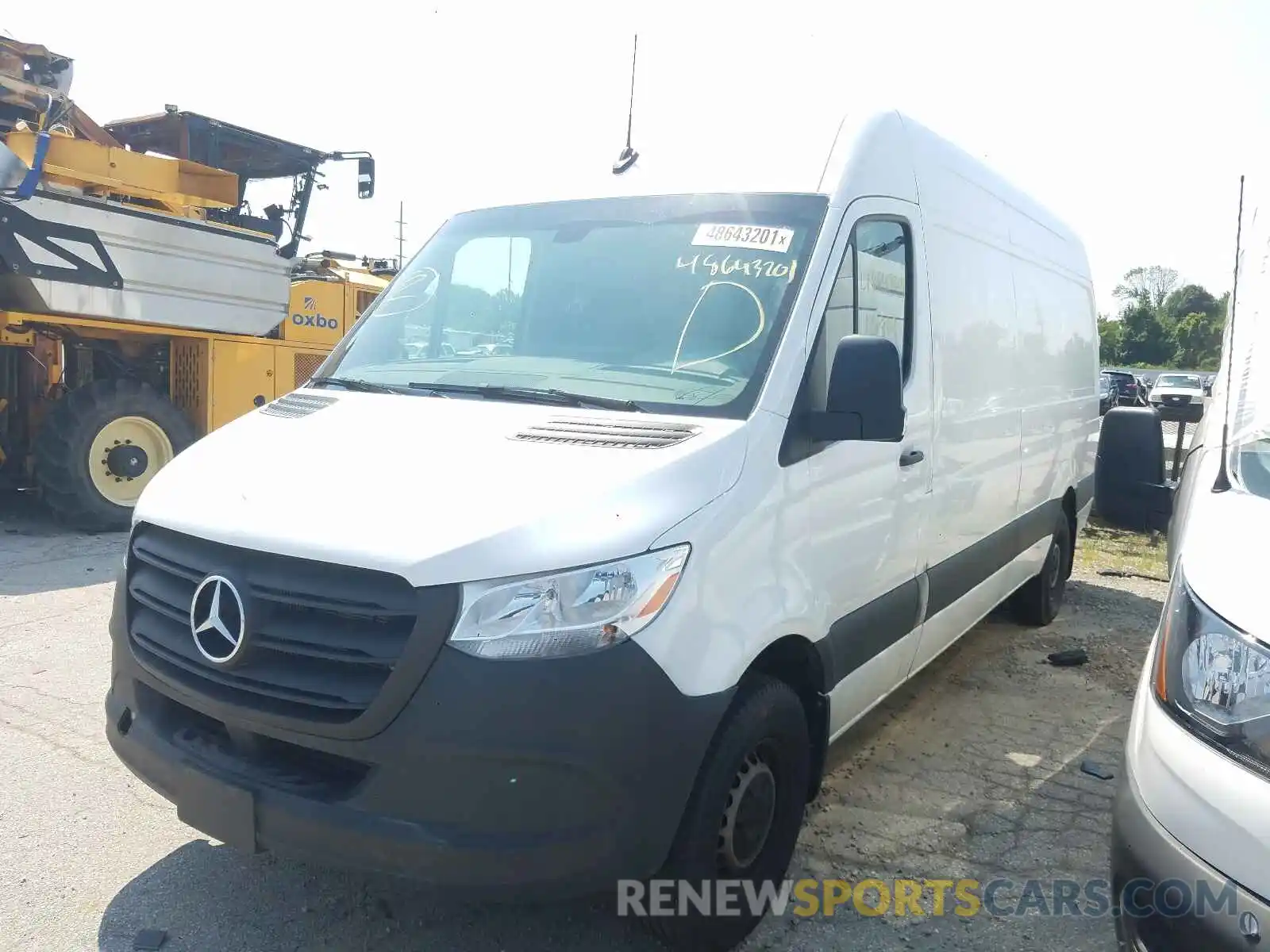 2 Photograph of a damaged car W1W4ECHY8LT036203 MERCEDES-BENZ SPRINTER 2020