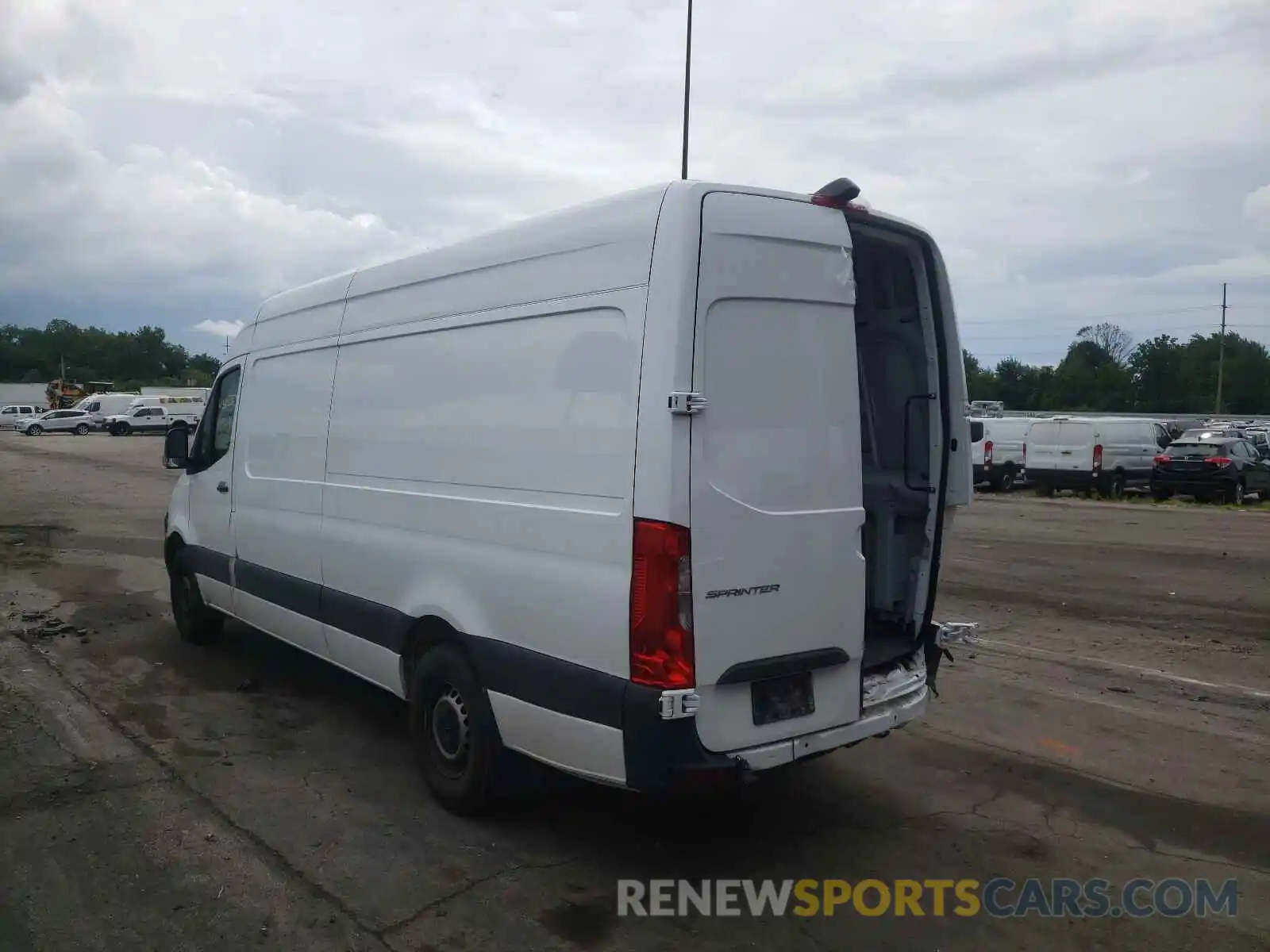 3 Photograph of a damaged car W1W4ECHY8LT036203 MERCEDES-BENZ SPRINTER 2020