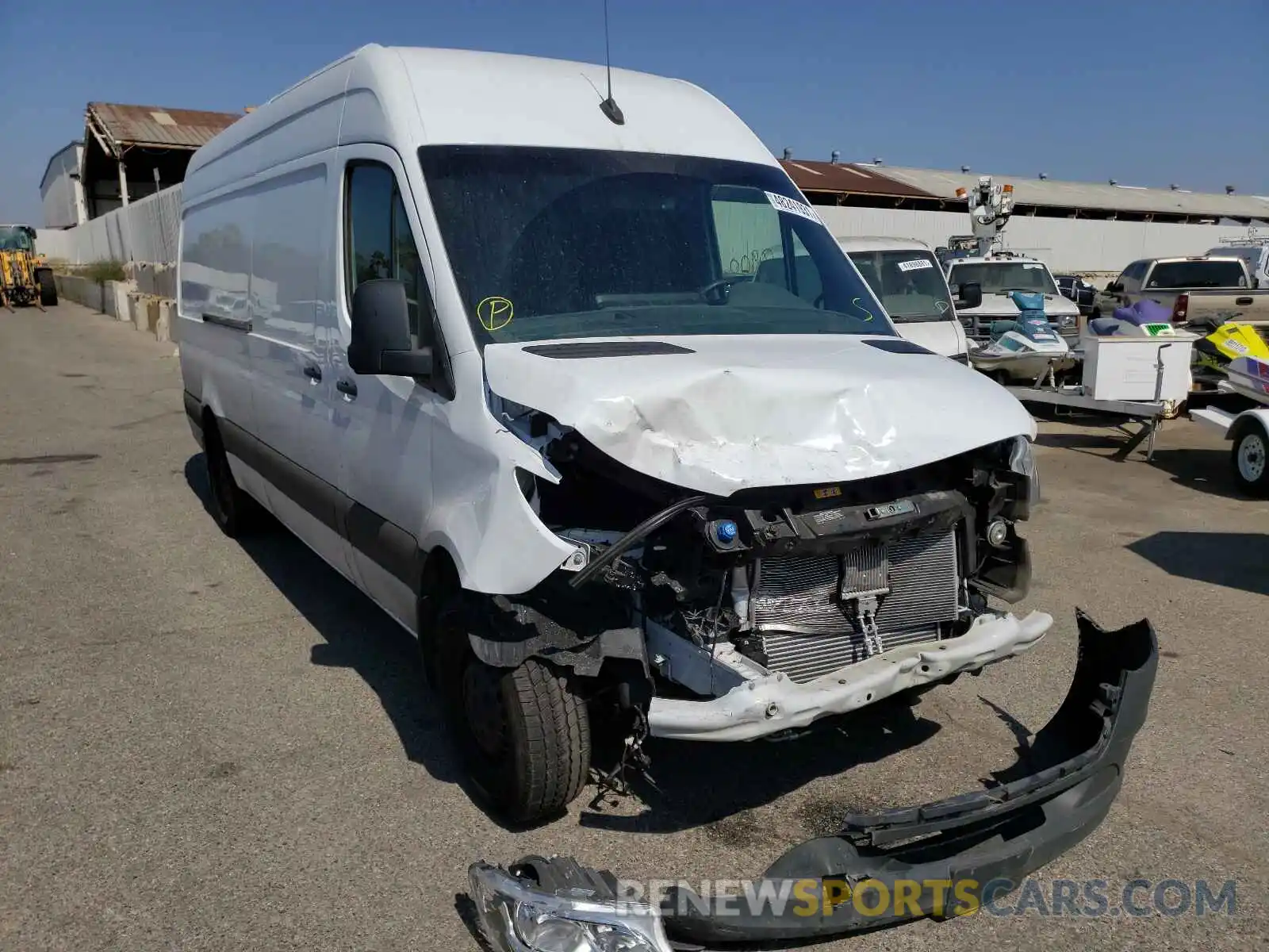 1 Photograph of a damaged car W1W4ECHY9LT043600 MERCEDES-BENZ SPRINTER 2020