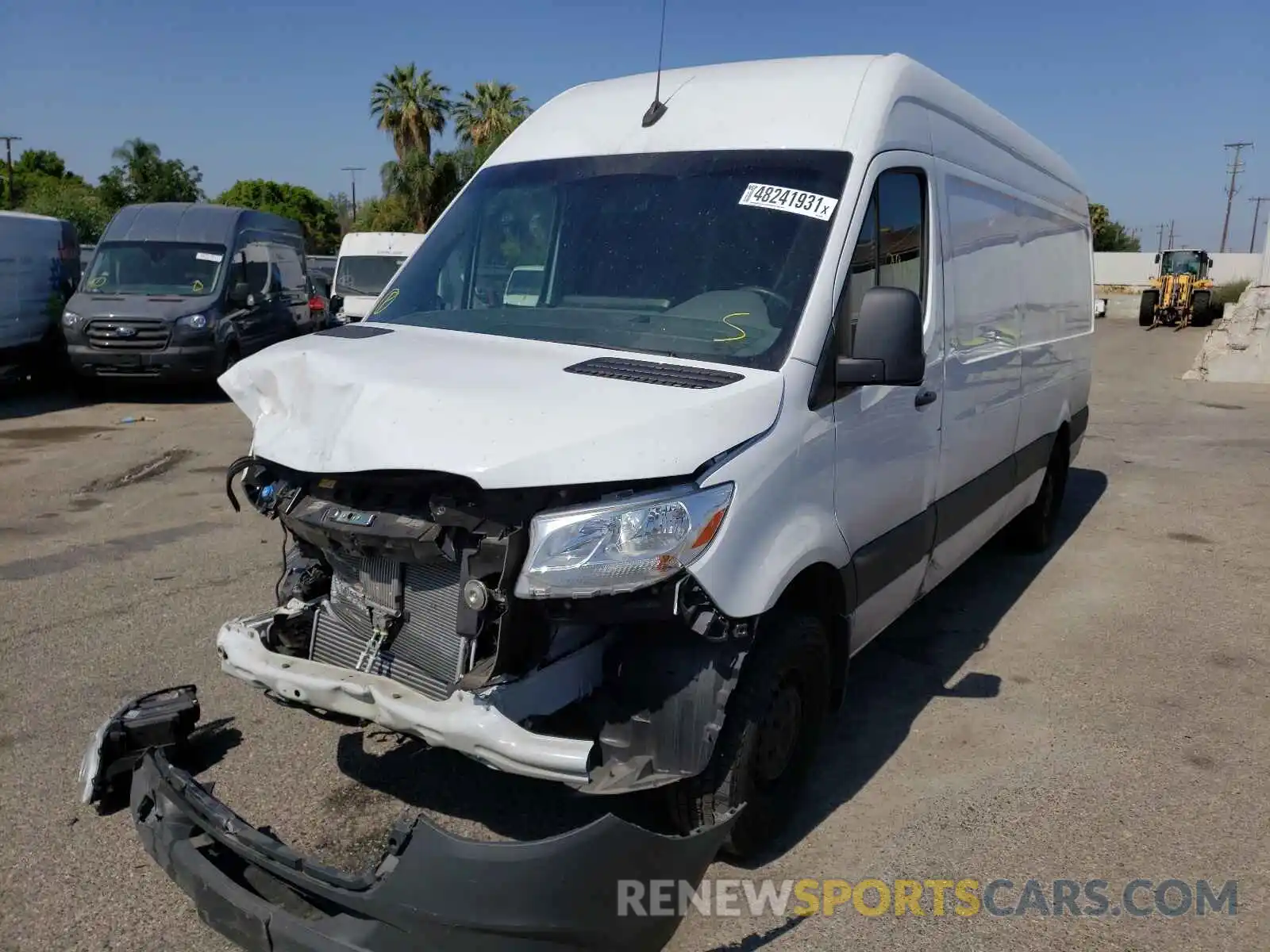 2 Photograph of a damaged car W1W4ECHY9LT043600 MERCEDES-BENZ SPRINTER 2020