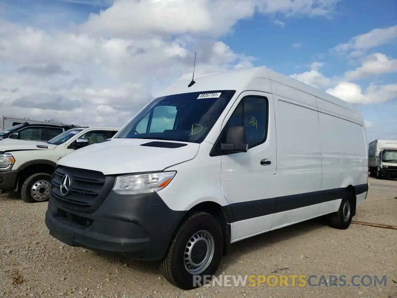 2 Photograph of a damaged car W1W4ECHYXLT037191 MERCEDES-BENZ SPRINTER 2020