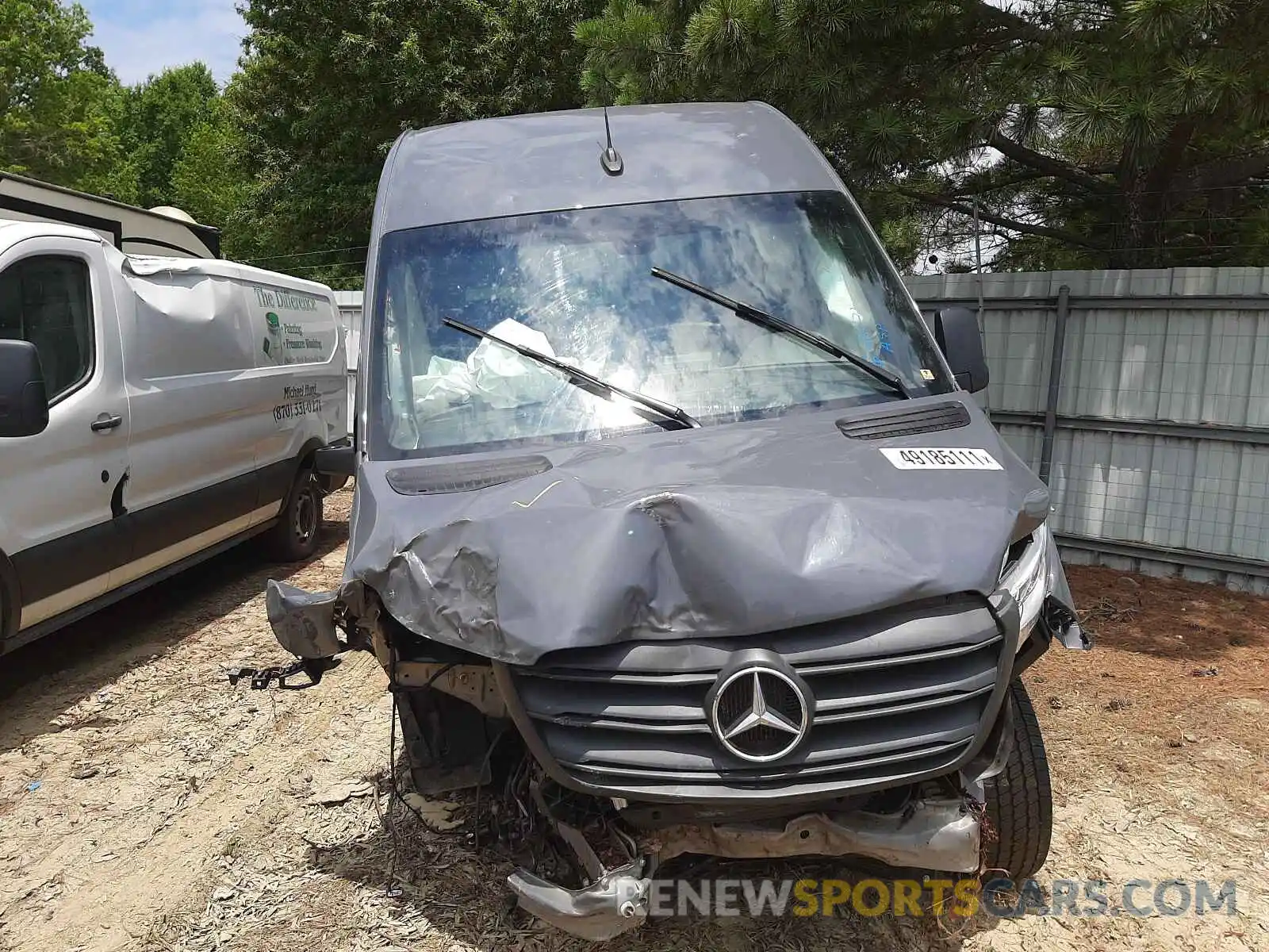 7 Photograph of a damaged car W1W4ECVY0LP222038 MERCEDES-BENZ SPRINTER 2020