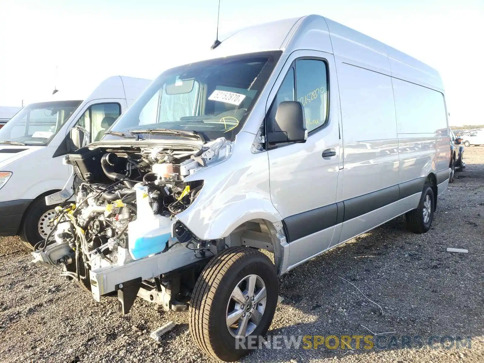 2 Photograph of a damaged car W1W4ECVY2LT019644 MERCEDES-BENZ SPRINTER 2020