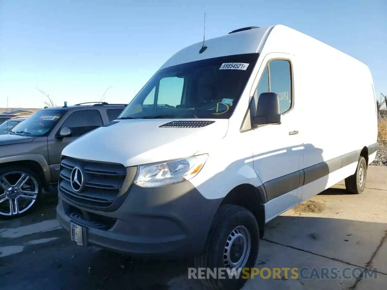 2 Photograph of a damaged car W1W4ECVY9LT038871 MERCEDES-BENZ SPRINTER 2020