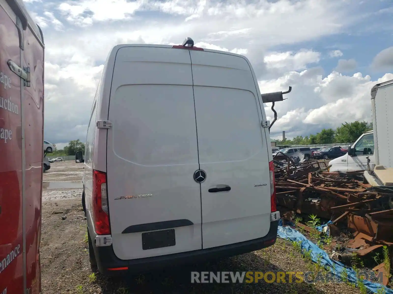 3 Photograph of a damaged car W1W4EDHY0LP307172 MERCEDES-BENZ SPRINTER 2020