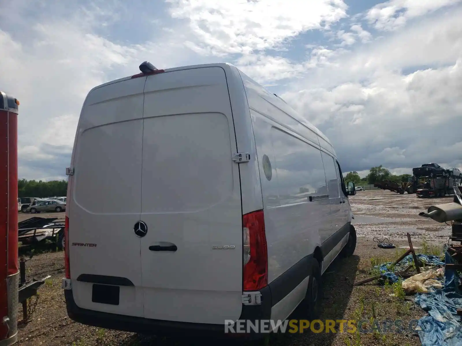 4 Photograph of a damaged car W1W4EDHY0LP307172 MERCEDES-BENZ SPRINTER 2020