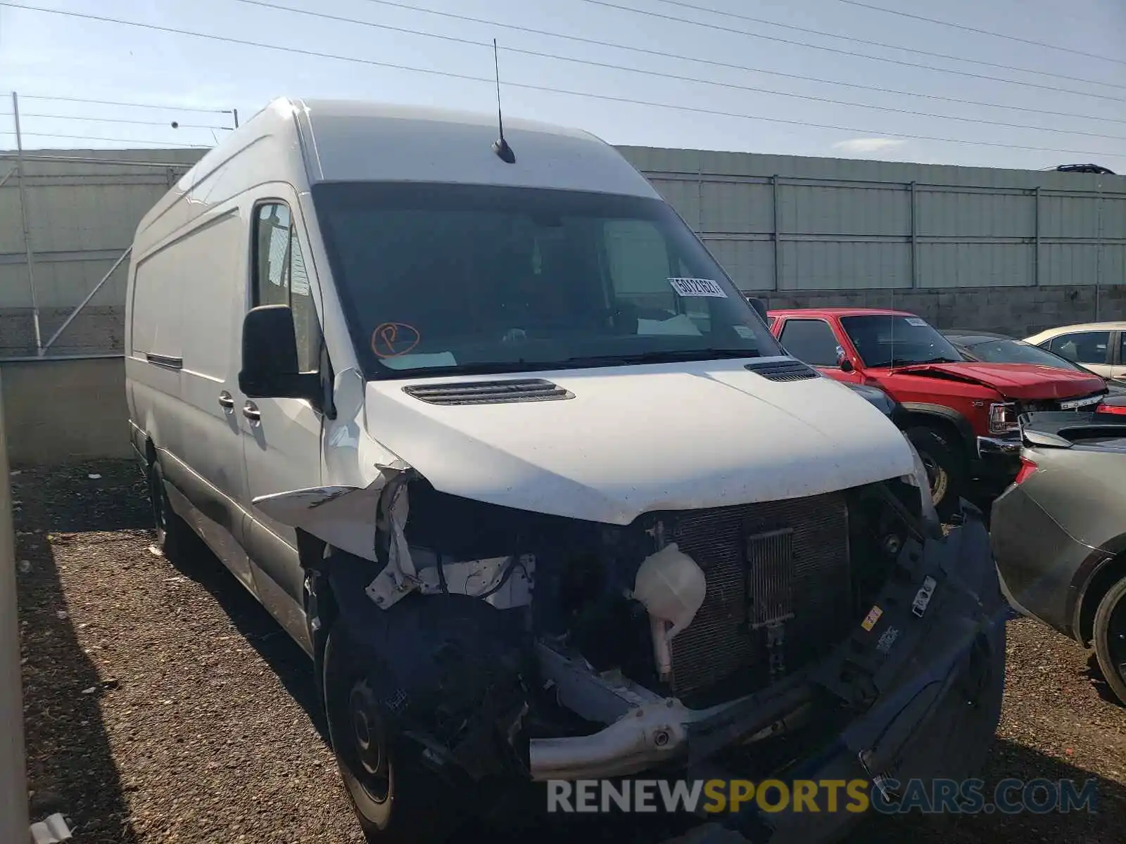 1 Photograph of a damaged car W1W4EDHY1LT022973 MERCEDES-BENZ SPRINTER 2020