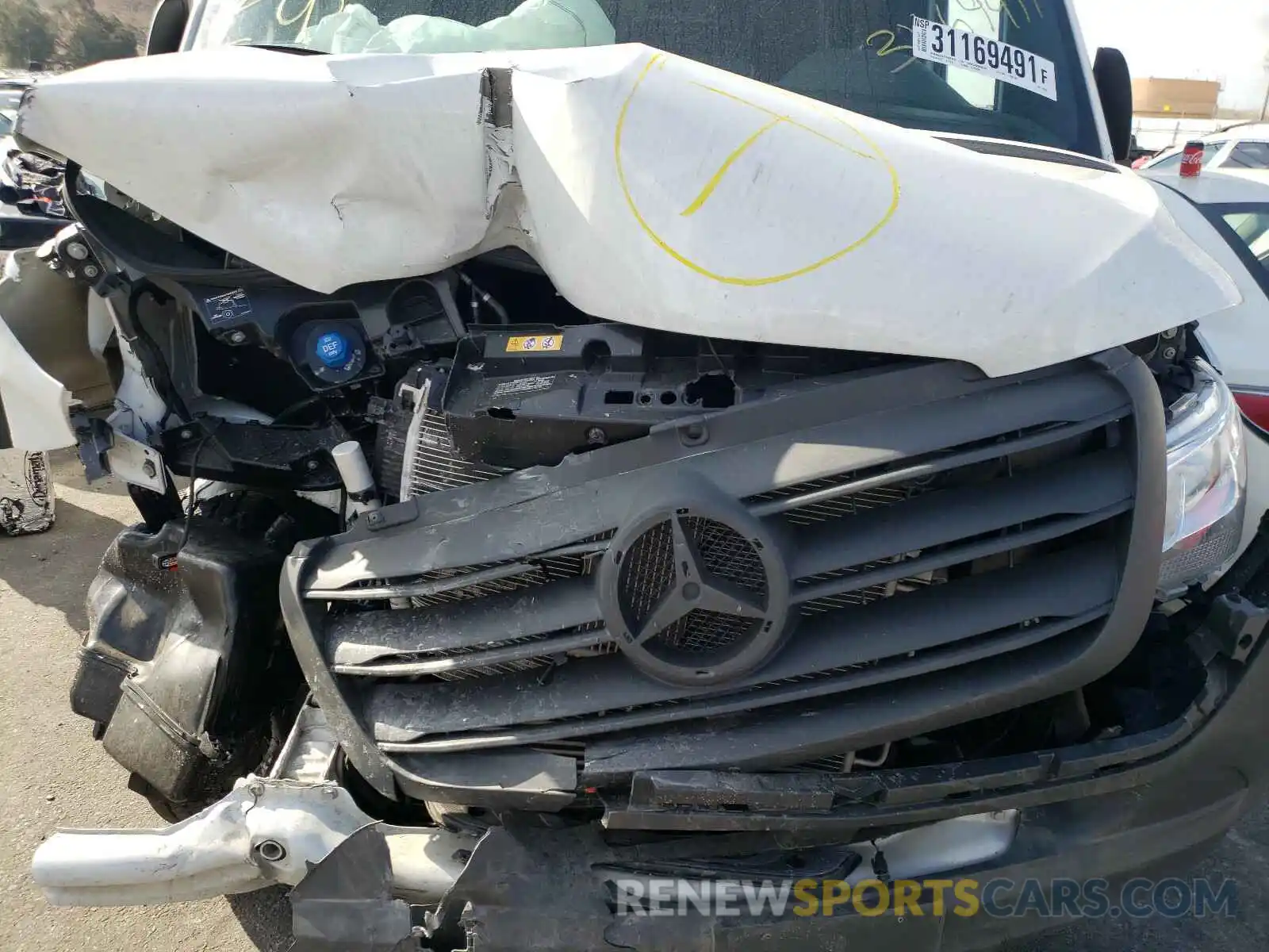 7 Фотография поврежденного автомобиля W1W4EDHY1LT035576 MERCEDES-BENZ SPRINTER 2020