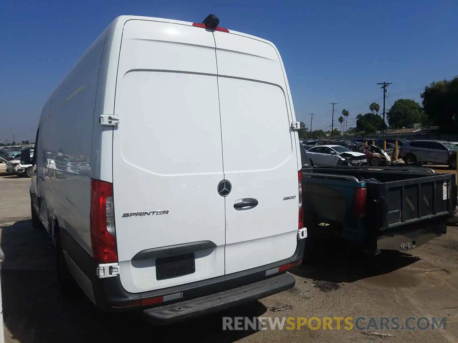 3 Photograph of a damaged car W1W4EDHY2LT020780 MERCEDES-BENZ SPRINTER 2020