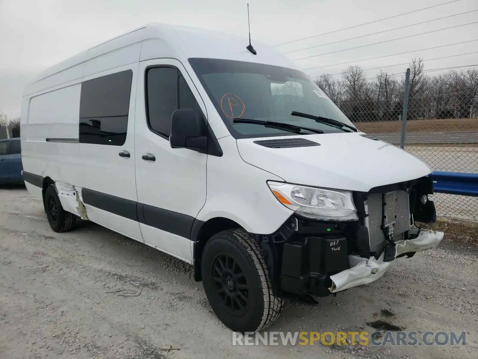 1 Photograph of a damaged car W1W4EDHY2LT032024 MERCEDES-BENZ SPRINTER 2020