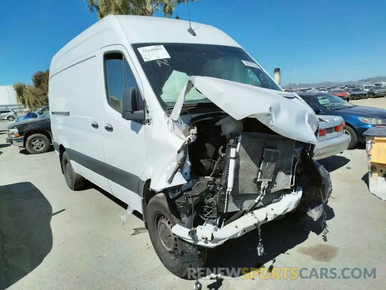 1 Photograph of a damaged car W1W70BGY9LT025301 MERCEDES-BENZ SPRINTER 2020