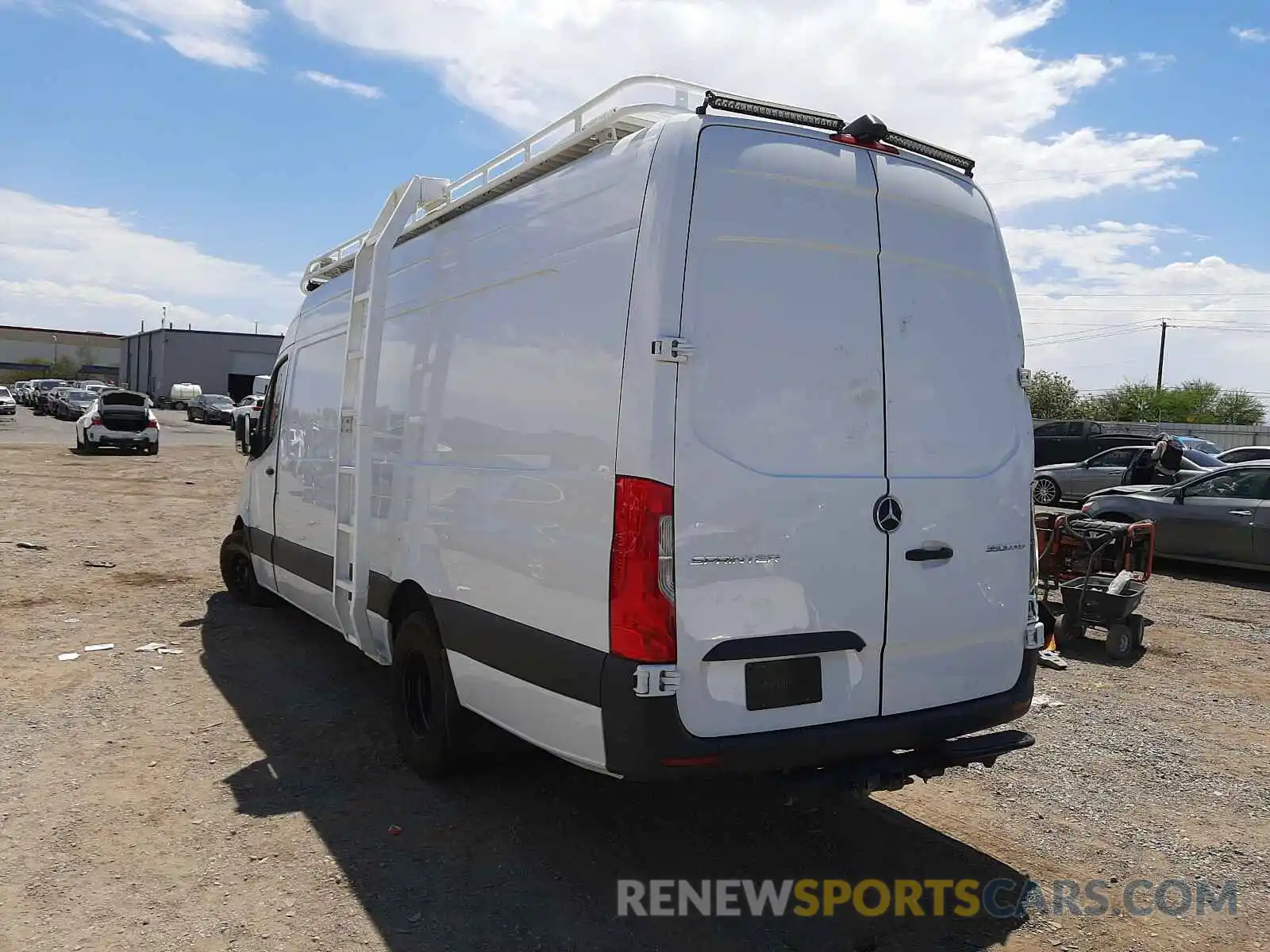 3 Photograph of a damaged car W1W8ED3Y2LT021095 MERCEDES-BENZ SPRINTER 2020