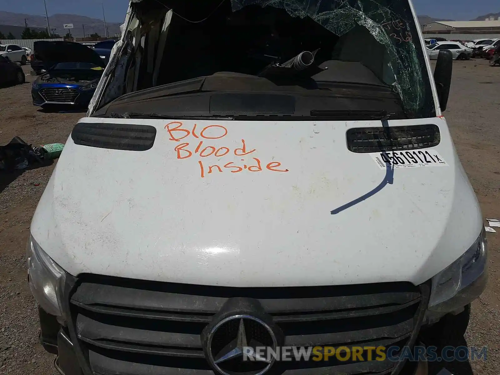 7 Photograph of a damaged car W1W8ED3Y2LT021095 MERCEDES-BENZ SPRINTER 2020