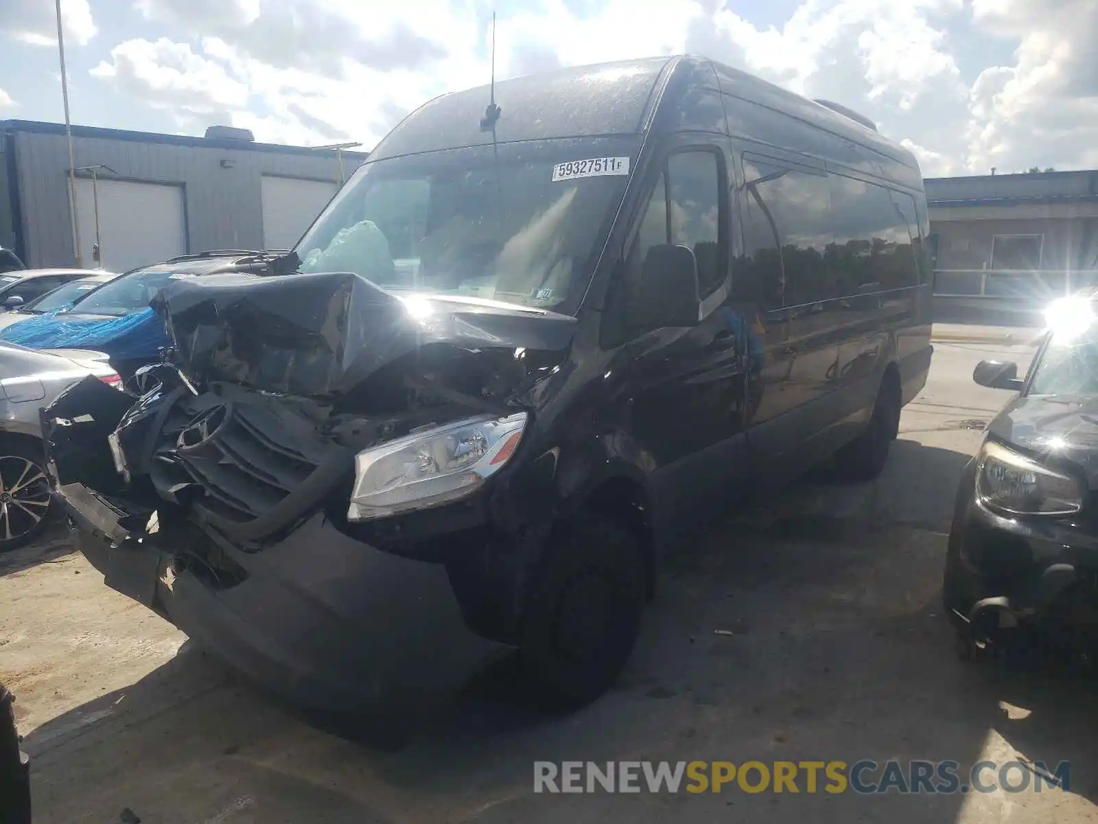 2 Фотография поврежденного автомобиля W1X5EDHY0LT027825 MERCEDES-BENZ SPRINTER 2020