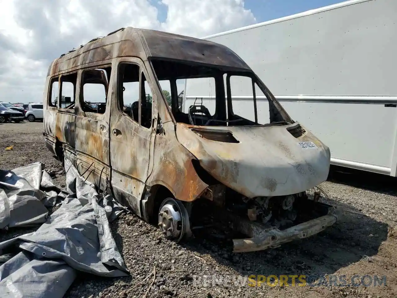 1 Photograph of a damaged car W1X8ED3Y4LT038766 MERCEDES-BENZ SPRINTER 2020