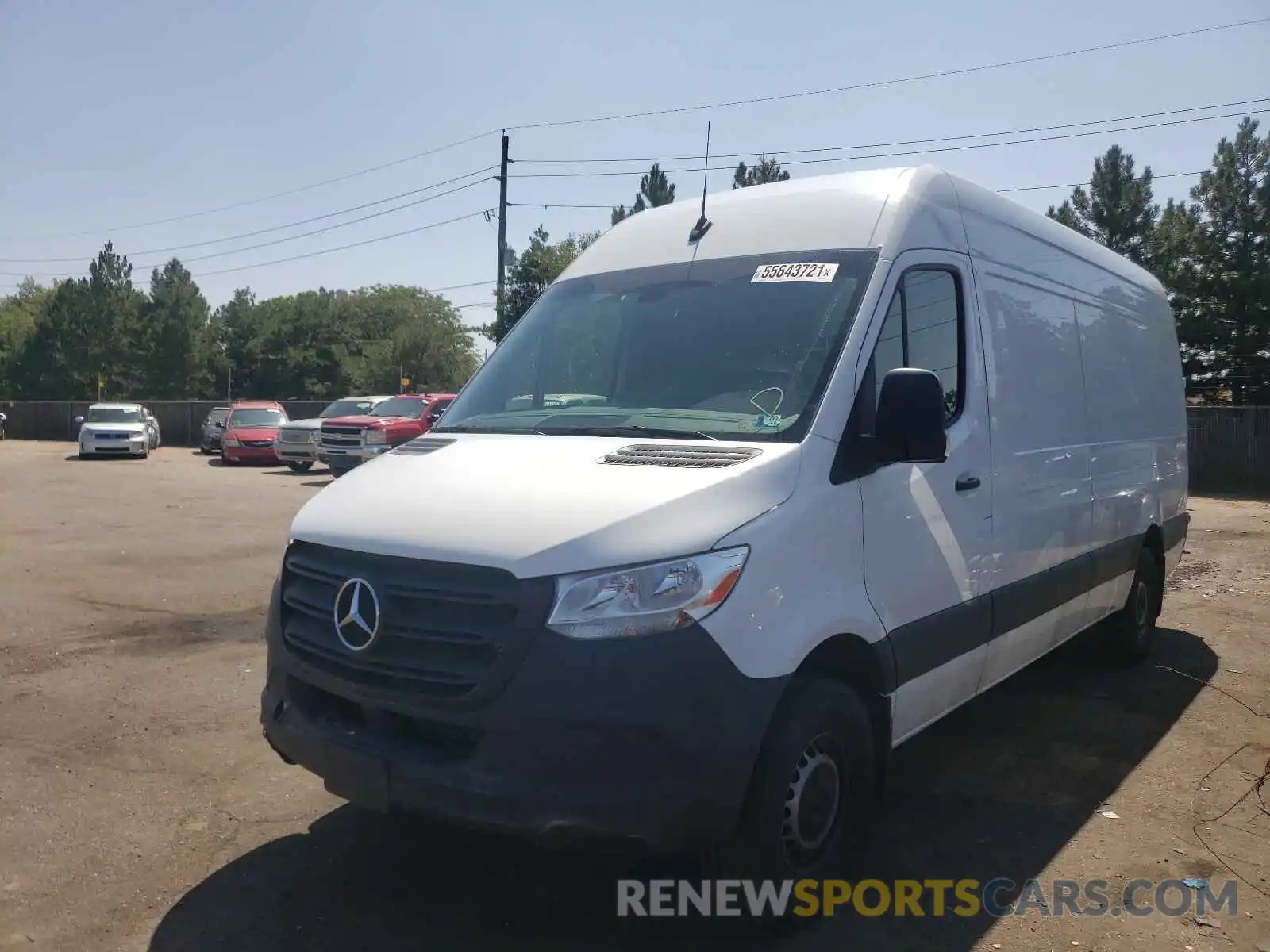 2 Photograph of a damaged car W1Y40CHY5LT032812 MERCEDES-BENZ SPRINTER 2020