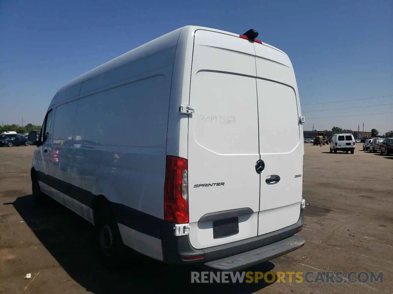 3 Photograph of a damaged car W1Y40CHY5LT032812 MERCEDES-BENZ SPRINTER 2020