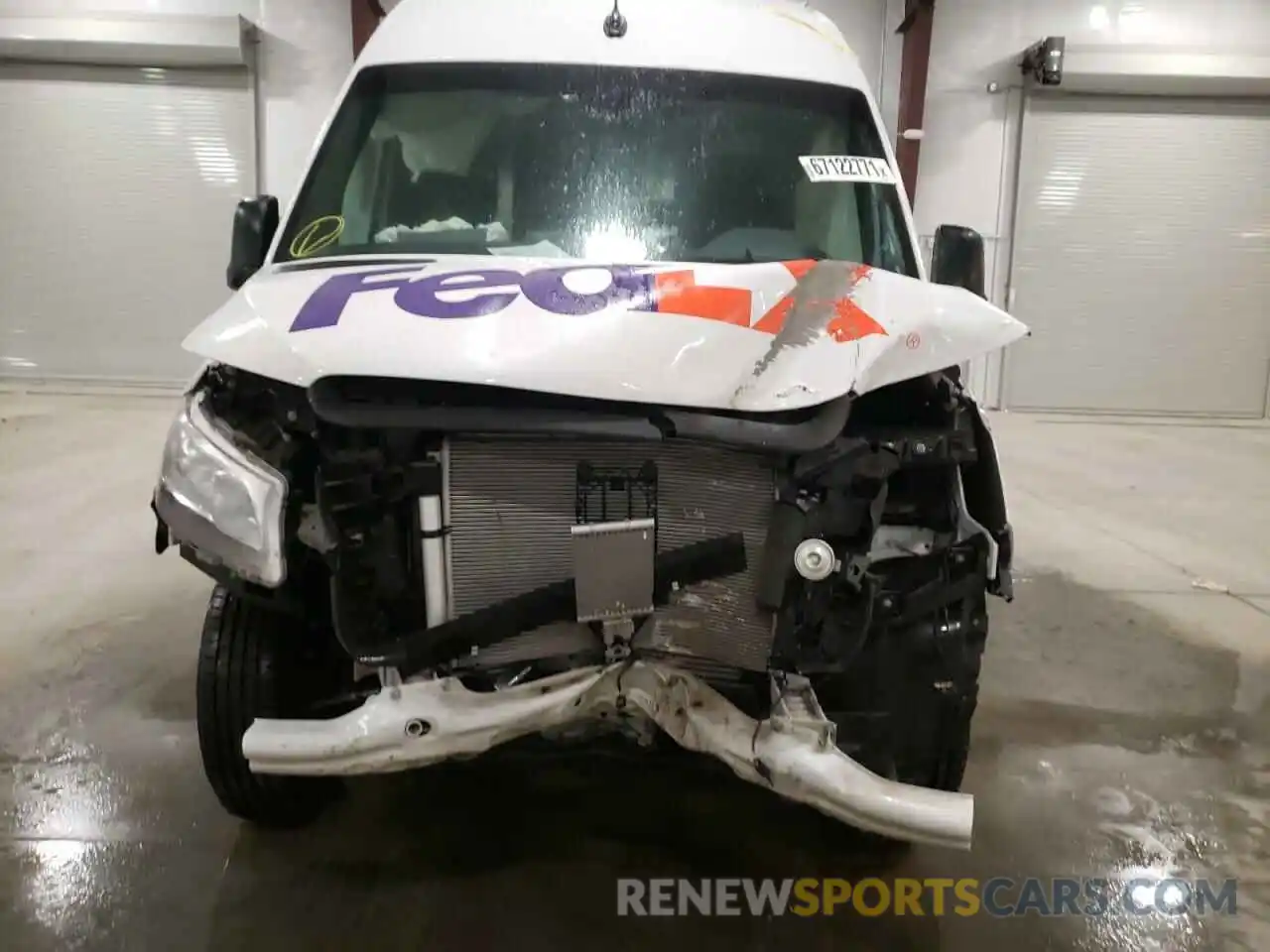 9 Photograph of a damaged car W1Y40CHYXLT028254 MERCEDES-BENZ SPRINTER 2020