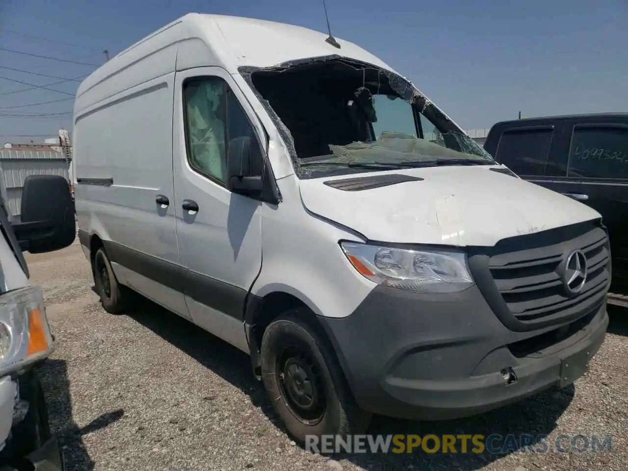 1 Photograph of a damaged car W1Y4EBHY0LT025441 MERCEDES-BENZ SPRINTER 2020