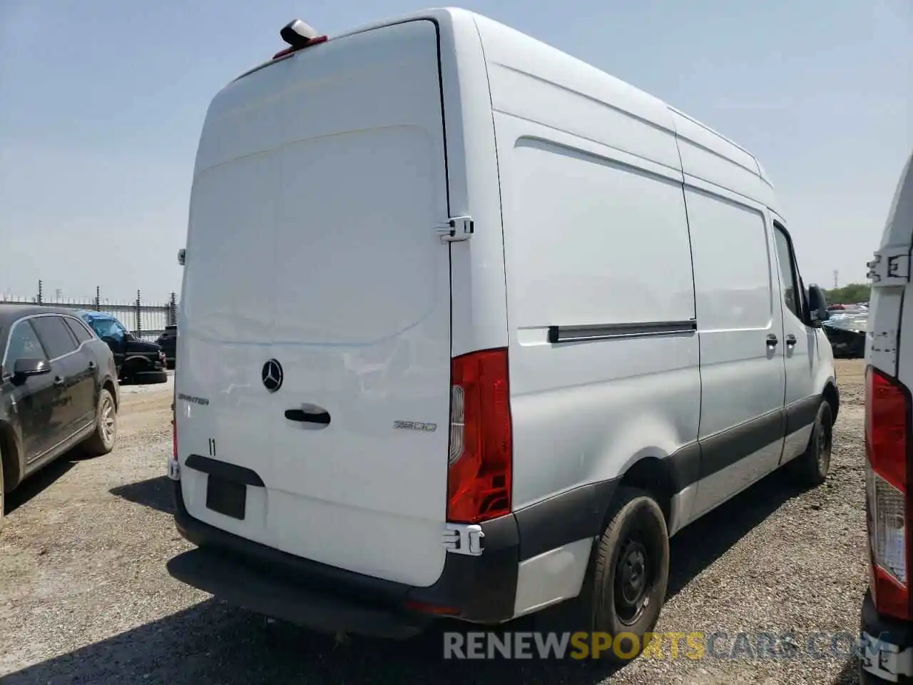 4 Фотография поврежденного автомобиля W1Y4EBHY0LT025441 MERCEDES-BENZ SPRINTER 2020