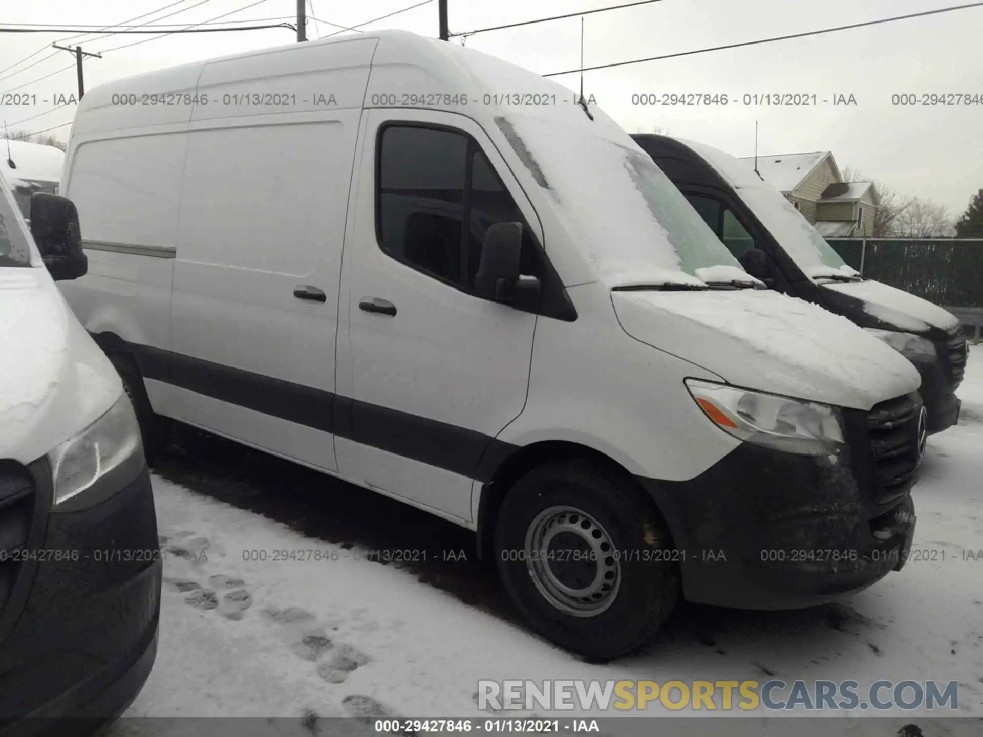 1 Photograph of a damaged car W1Y4EBHY0LT042451 MERCEDES-BENZ SPRINTER 2020