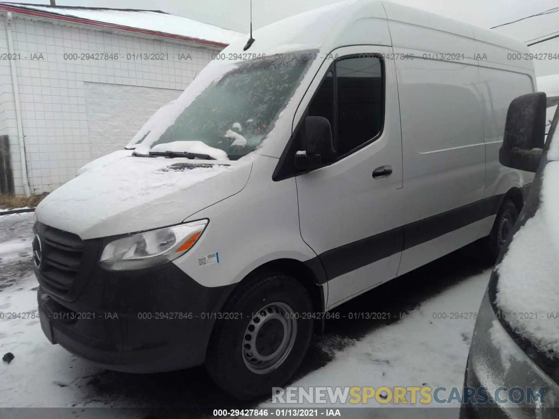 2 Photograph of a damaged car W1Y4EBHY0LT042451 MERCEDES-BENZ SPRINTER 2020