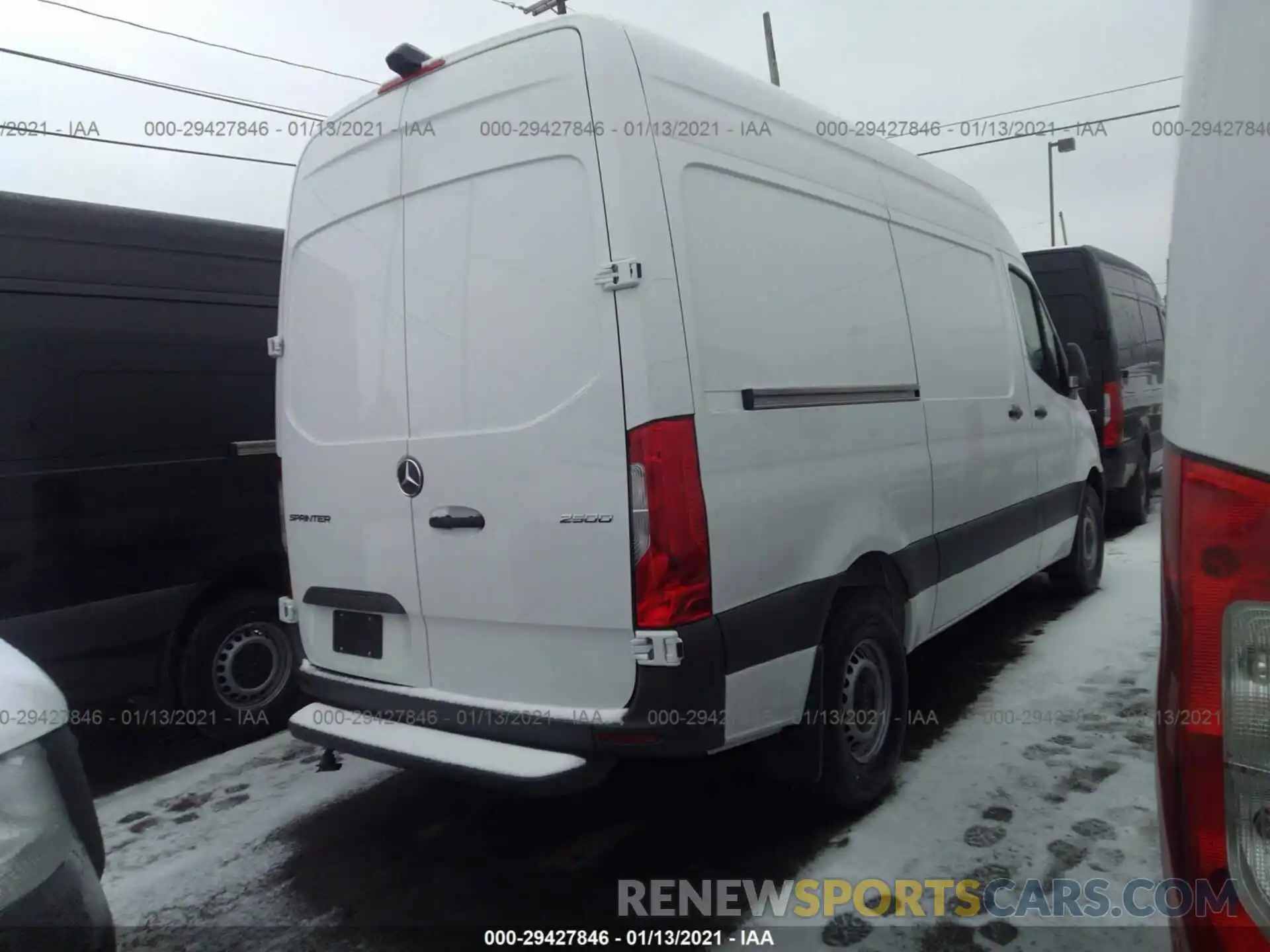 4 Фотография поврежденного автомобиля W1Y4EBHY0LT042451 MERCEDES-BENZ SPRINTER 2020