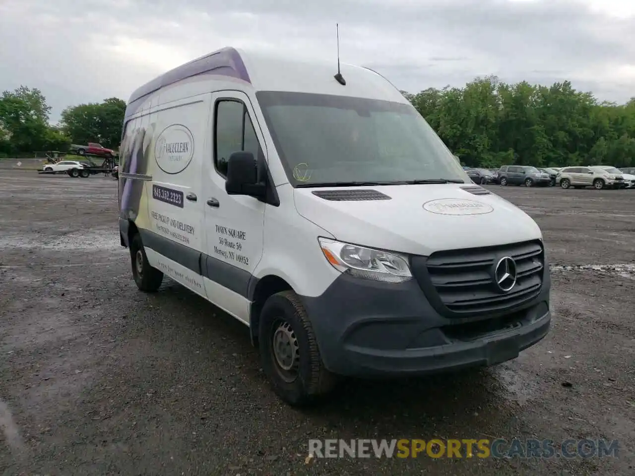 1 Photograph of a damaged car W1Y4EBHY1LT024931 MERCEDES-BENZ SPRINTER 2020