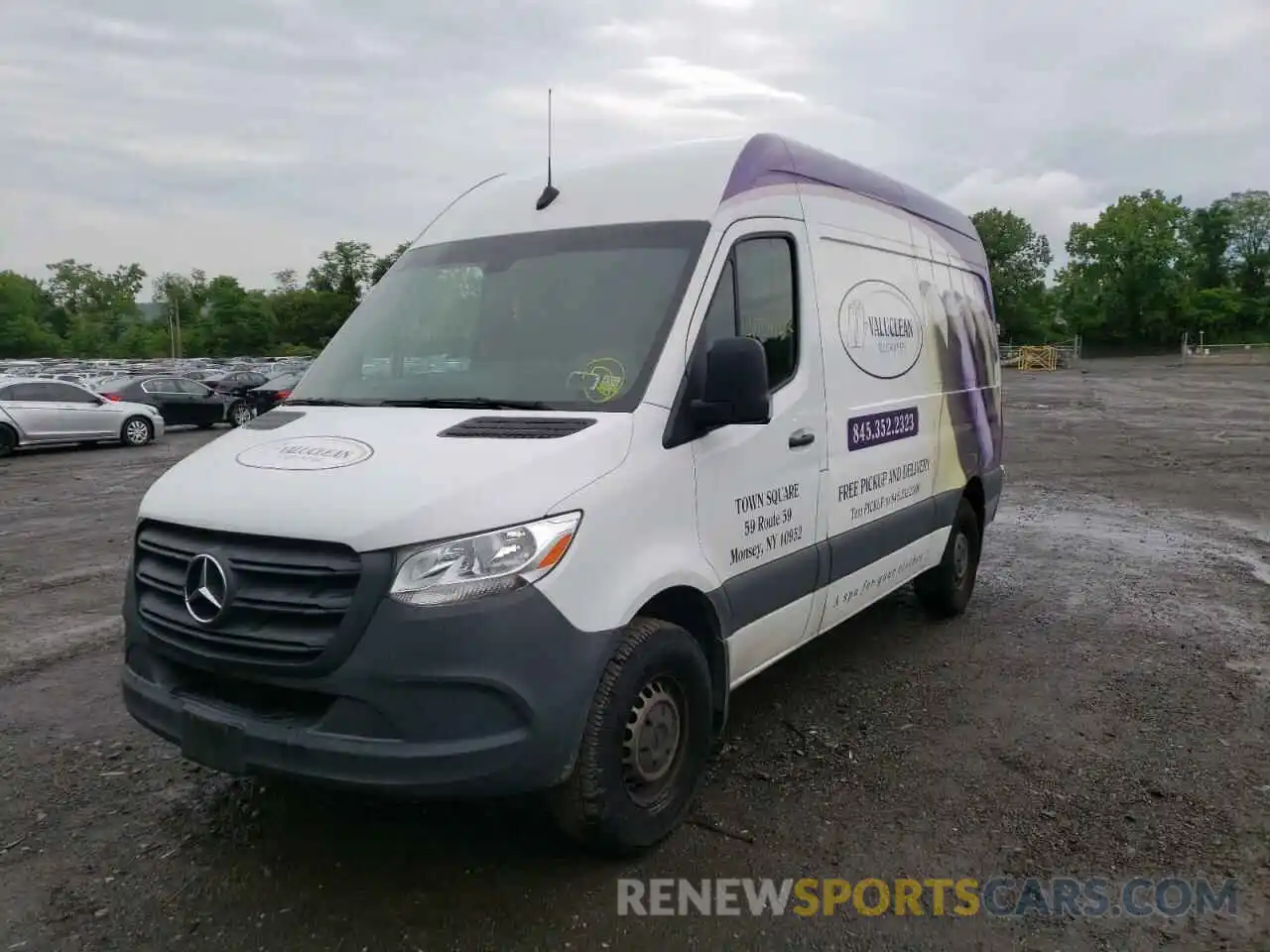 2 Photograph of a damaged car W1Y4EBHY1LT024931 MERCEDES-BENZ SPRINTER 2020