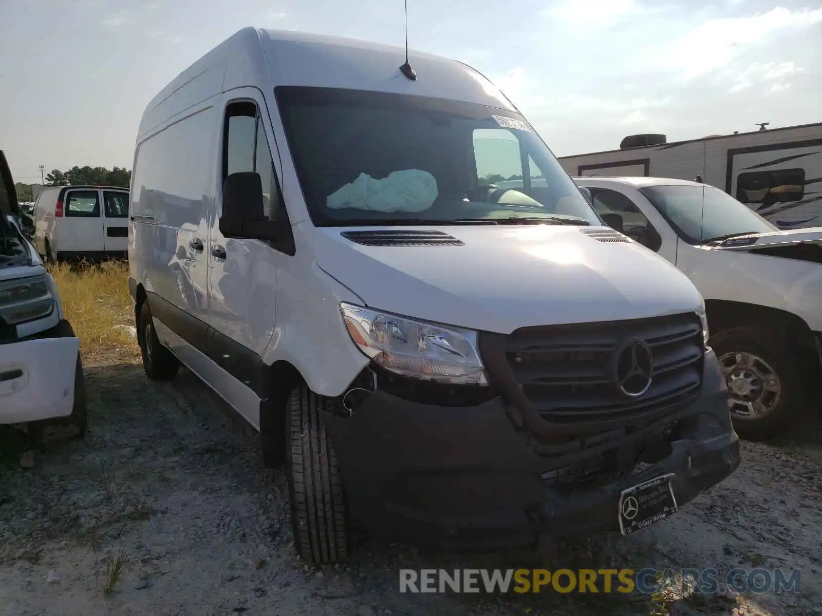 1 Photograph of a damaged car W1Y4EBHY2LT032374 MERCEDES-BENZ SPRINTER 2020