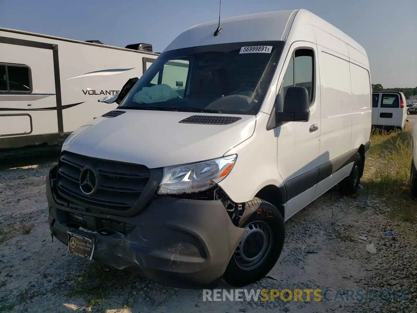 2 Photograph of a damaged car W1Y4EBHY2LT032374 MERCEDES-BENZ SPRINTER 2020