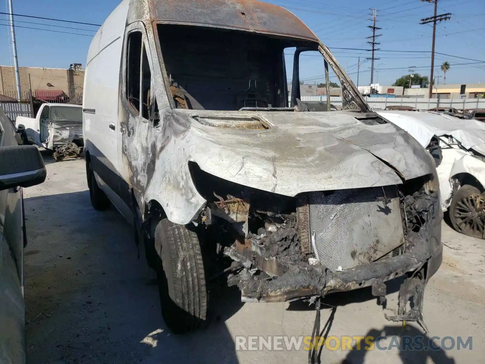 1 Photograph of a damaged car W1Y4EBHY4LP246971 MERCEDES-BENZ SPRINTER 2020