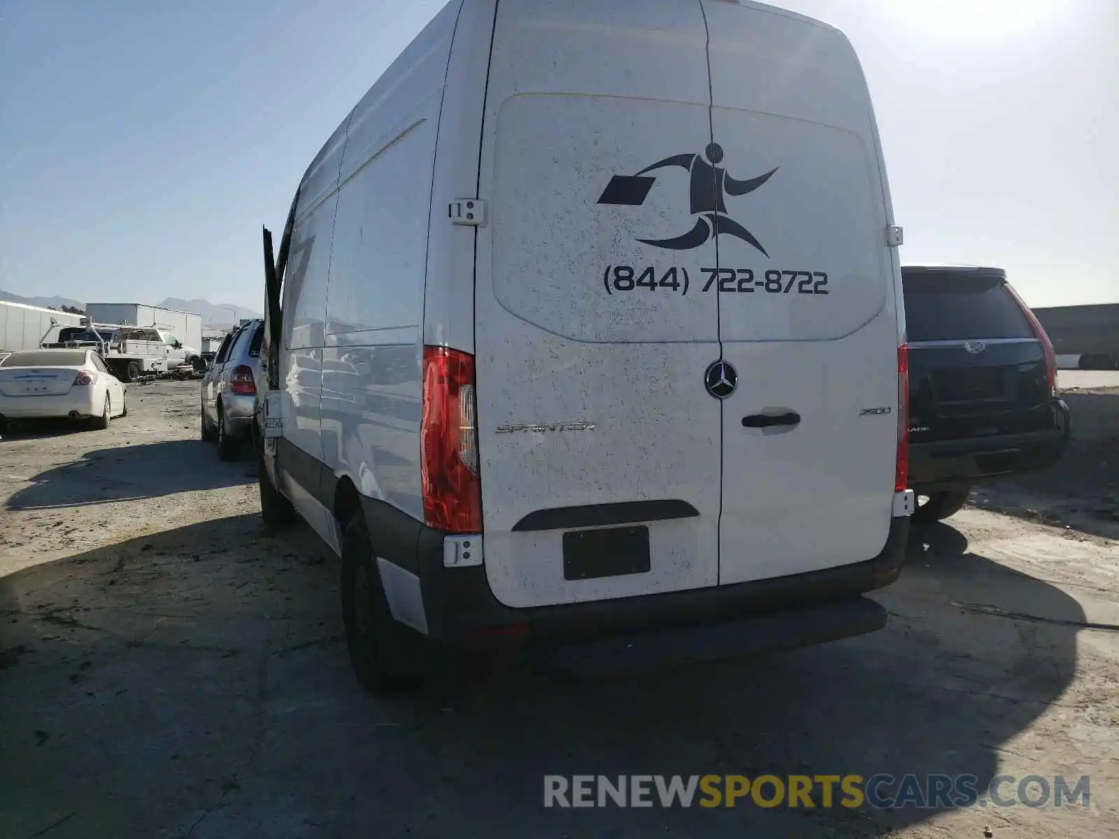 3 Photograph of a damaged car W1Y4EBHY4LP246971 MERCEDES-BENZ SPRINTER 2020