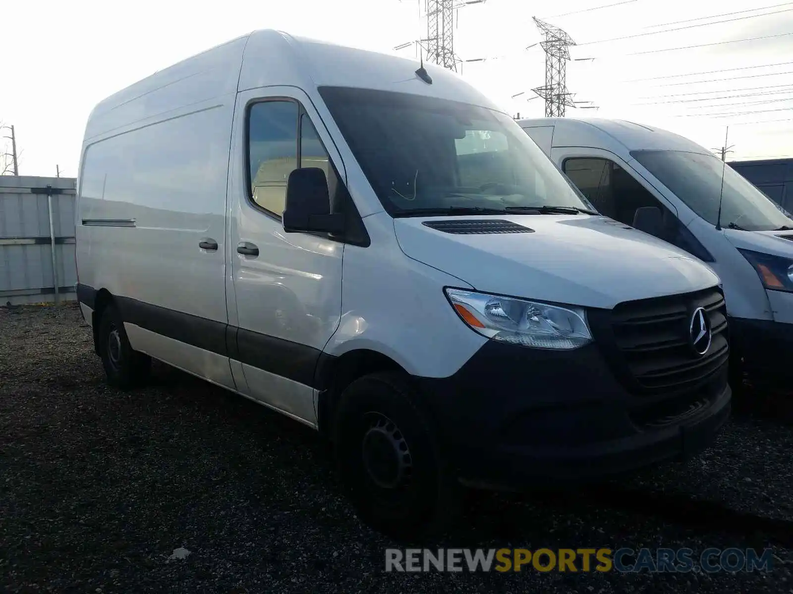 1 Photograph of a damaged car W1Y4EBHY4LT028360 MERCEDES-BENZ SPRINTER 2020