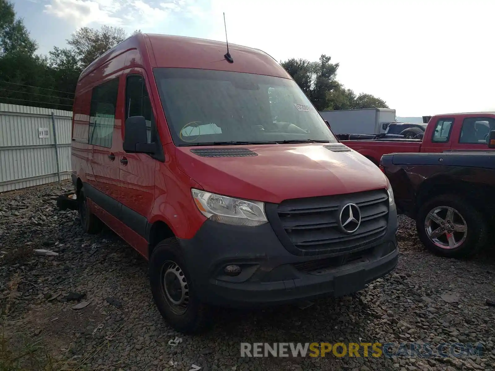 1 Фотография поврежденного автомобиля W1Y4EBHY5LT028741 MERCEDES-BENZ SPRINTER 2020