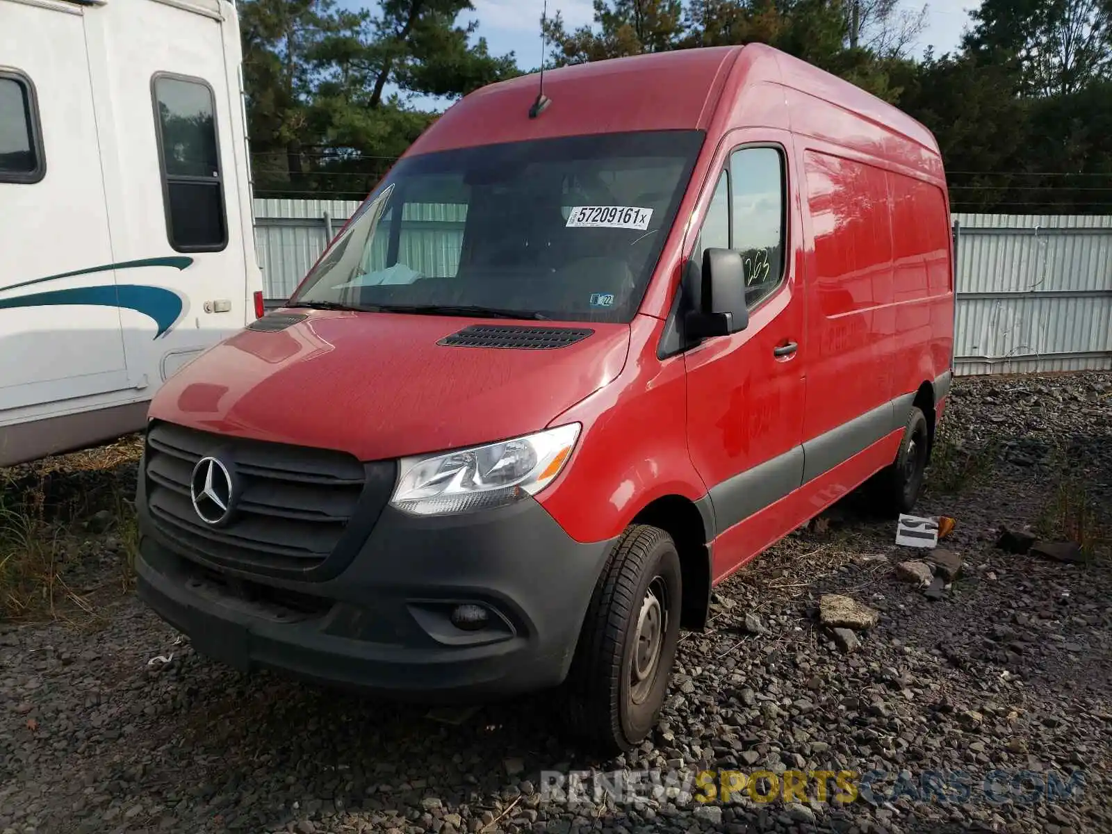 2 Фотография поврежденного автомобиля W1Y4EBHY5LT028741 MERCEDES-BENZ SPRINTER 2020