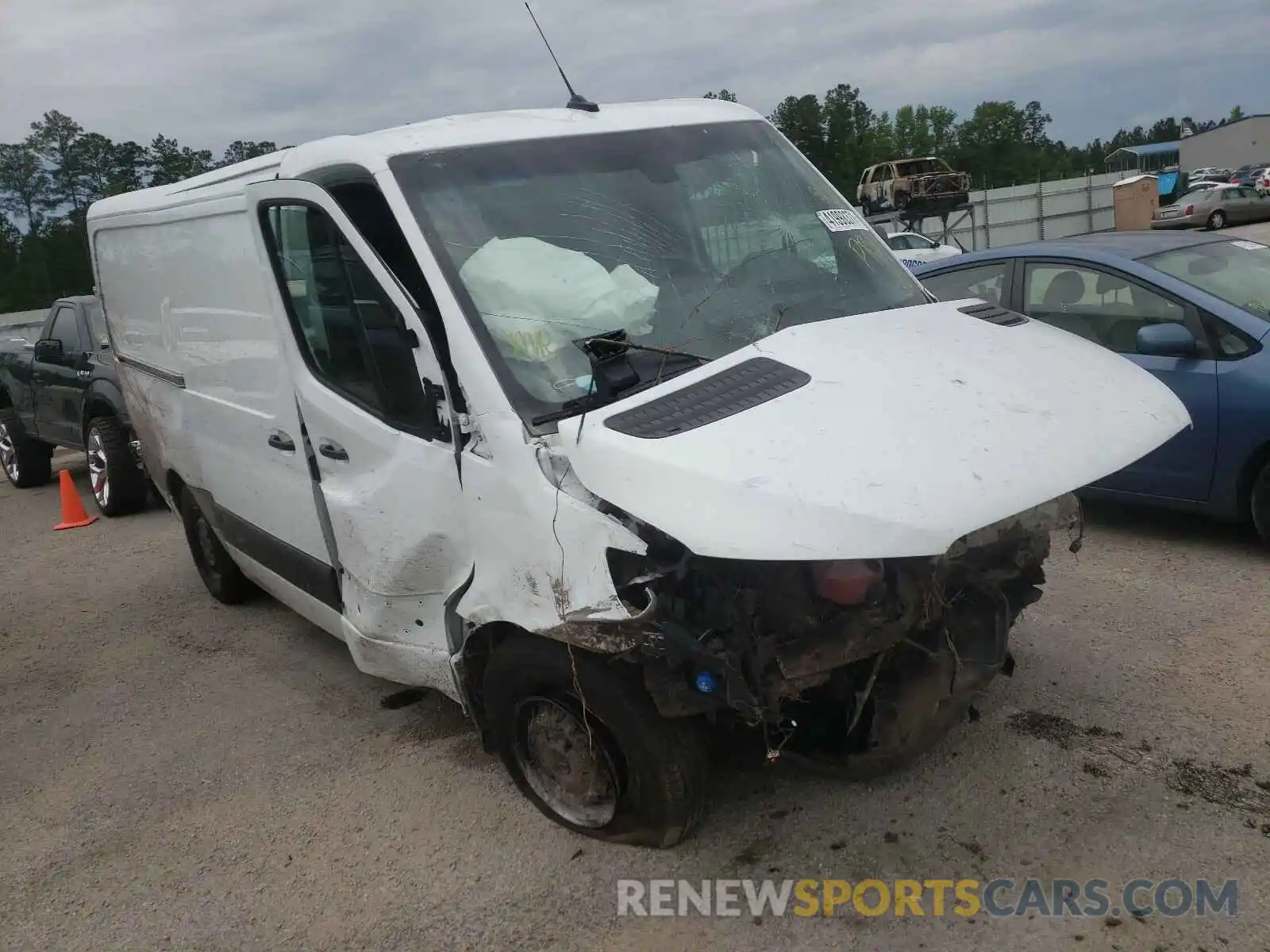 1 Photograph of a damaged car W1Y4EBHY7LT029387 MERCEDES-BENZ SPRINTER 2020