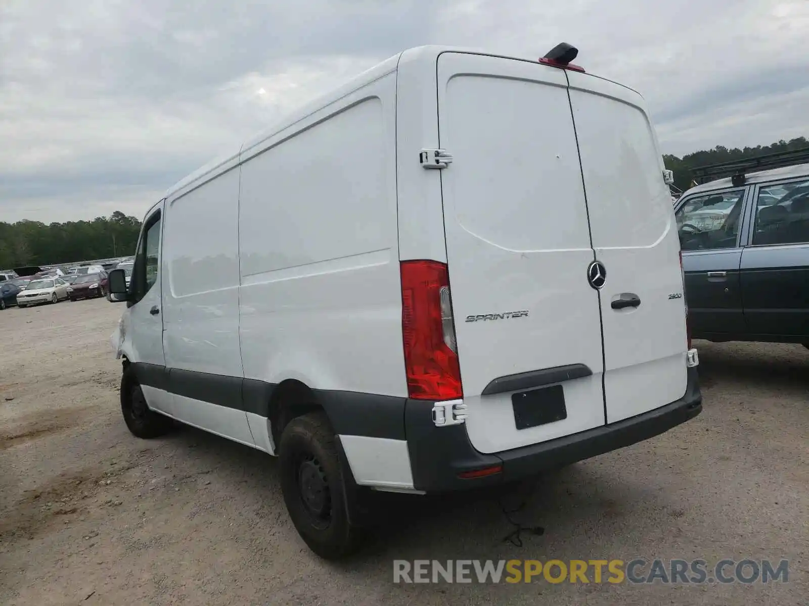 3 Photograph of a damaged car W1Y4EBHY7LT029387 MERCEDES-BENZ SPRINTER 2020