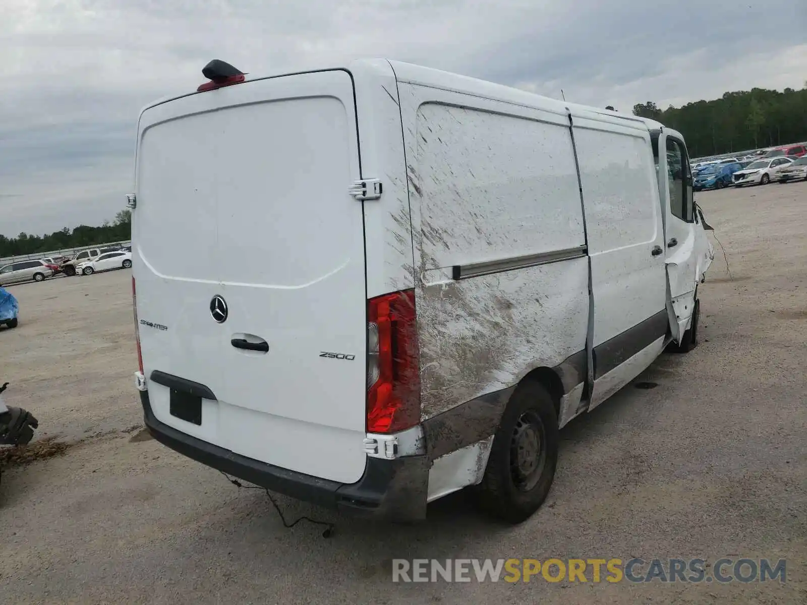 4 Фотография поврежденного автомобиля W1Y4EBHY7LT029387 MERCEDES-BENZ SPRINTER 2020