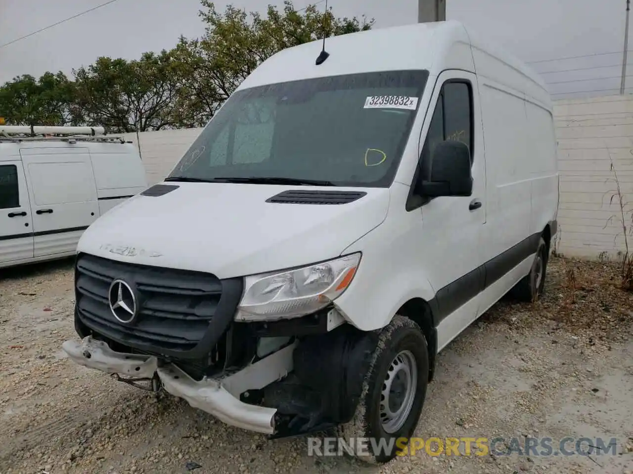 2 Photograph of a damaged car W1Y4EBHY8LT026904 MERCEDES-BENZ SPRINTER 2020