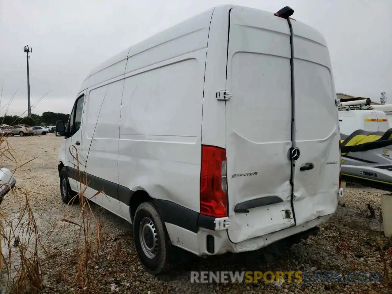 3 Фотография поврежденного автомобиля W1Y4EBHY8LT026904 MERCEDES-BENZ SPRINTER 2020