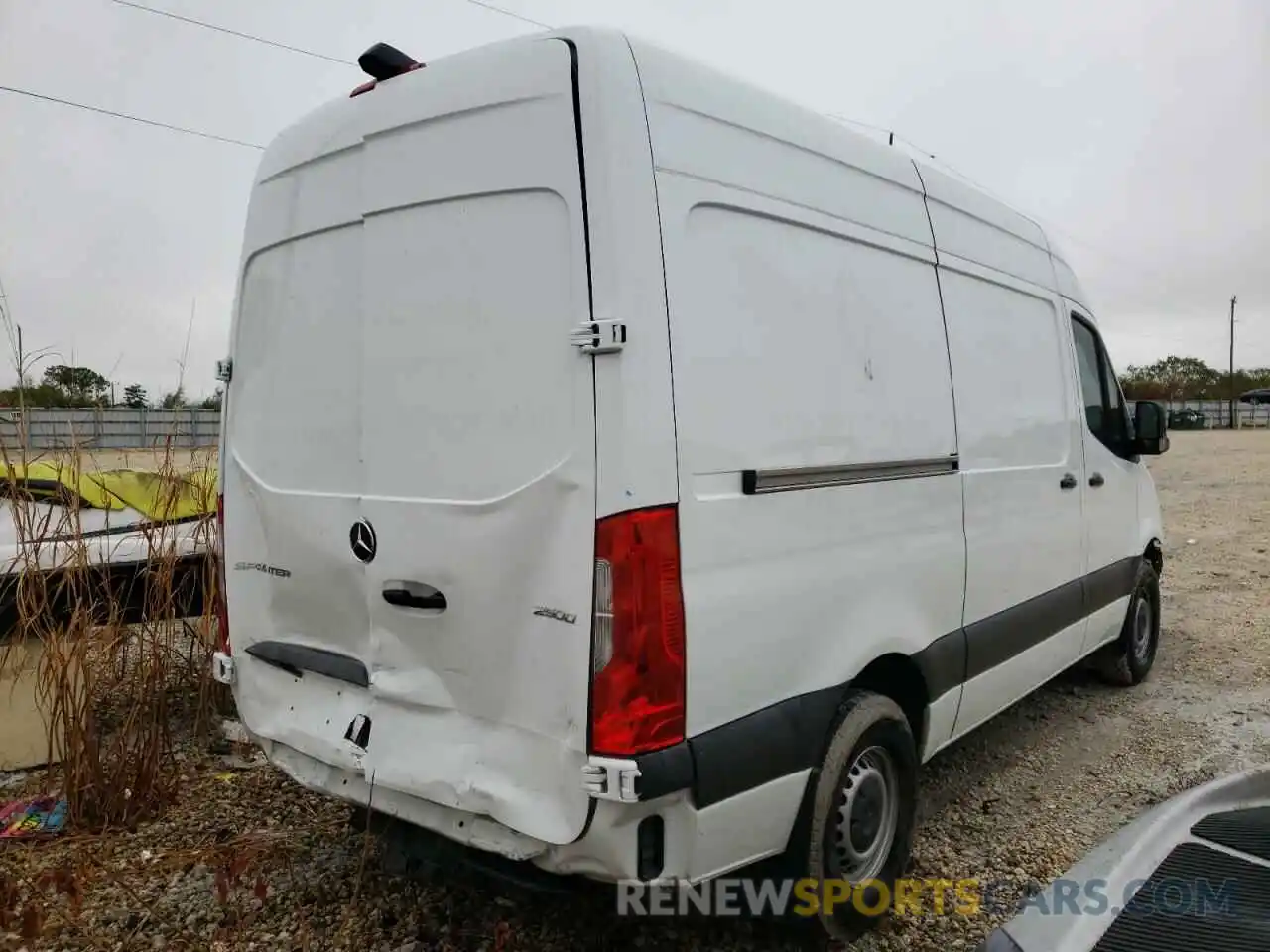 4 Фотография поврежденного автомобиля W1Y4EBHY8LT026904 MERCEDES-BENZ SPRINTER 2020