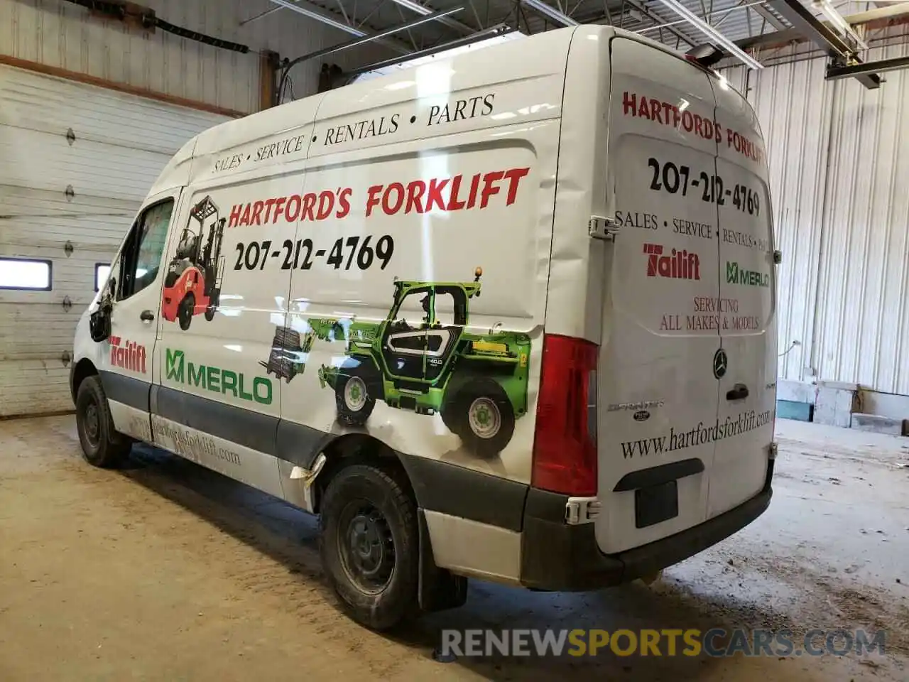 3 Photograph of a damaged car W1Y4EBHY9LT031299 MERCEDES-BENZ SPRINTER 2020