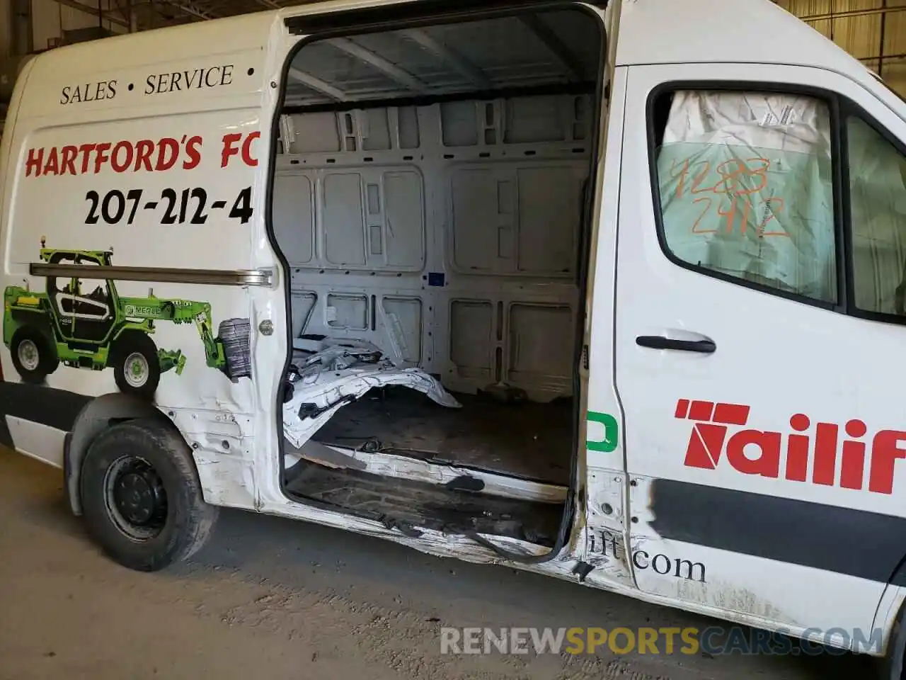 9 Photograph of a damaged car W1Y4EBHY9LT031299 MERCEDES-BENZ SPRINTER 2020