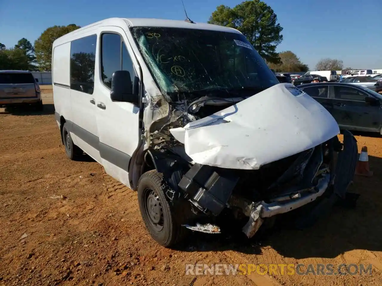 1 Photograph of a damaged car W1Y4EBHY9LT036681 MERCEDES-BENZ SPRINTER 2020