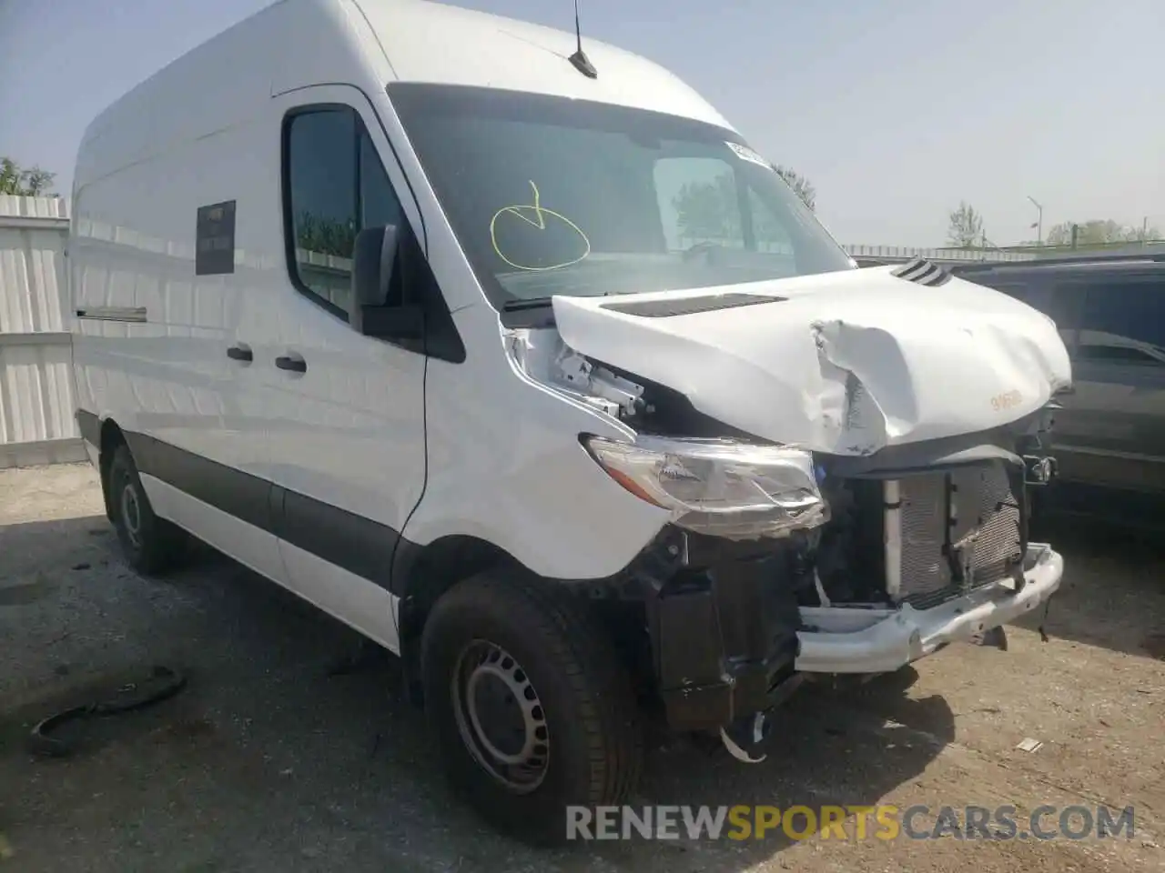 1 Photograph of a damaged car W1Y4EBHYXLT028976 MERCEDES-BENZ SPRINTER 2020